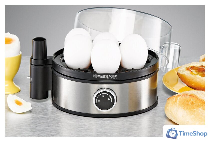 Яйцеварка ROMMELSBACHER ER 400 - Изображение №11 — Интернет-магазин Time-Shop