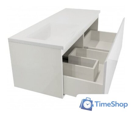  Эстет Тумба Dallas Luxe ФР-00002926 с умывальником Dallas 140 (левая) - Изображение №2 — Интернет-магазин Time-Shop