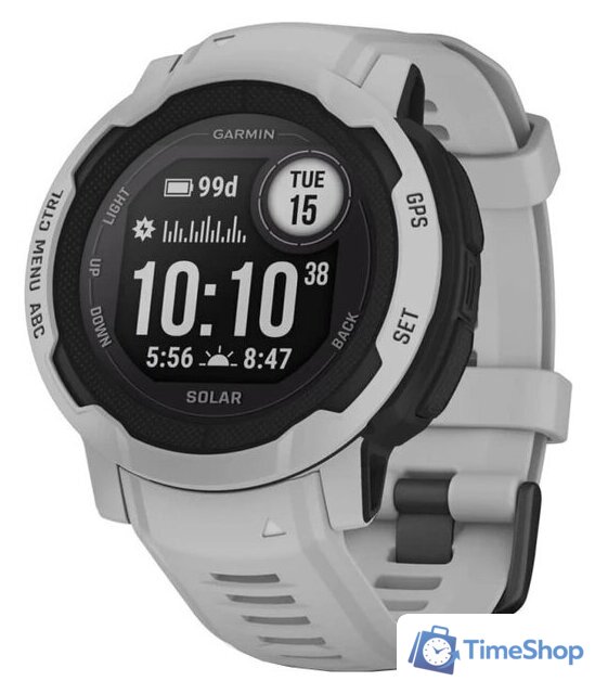 Умные часы Garmin Instinct 2 Solar (серый) - Изображение №1 — Интернет-магазин Time-Shop