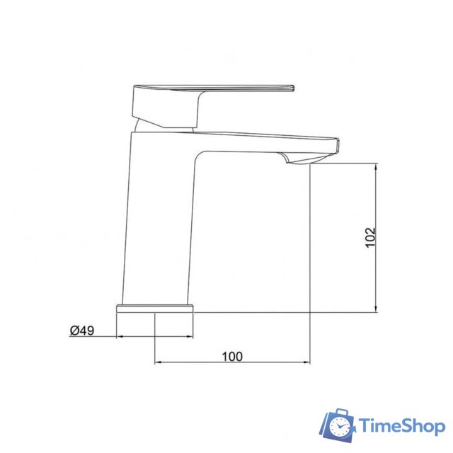 Смеситель Gross Aqua Scandi 6280545C - Изображение №2 — Интернет-магазин Time-Shop