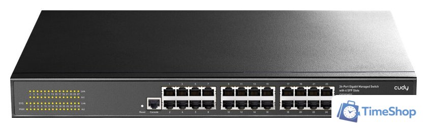 Управляемый коммутатор 2-го уровня Cudy GS2024S2 1.0 - Изображение №1 — Интернет-магазин Time-Shop