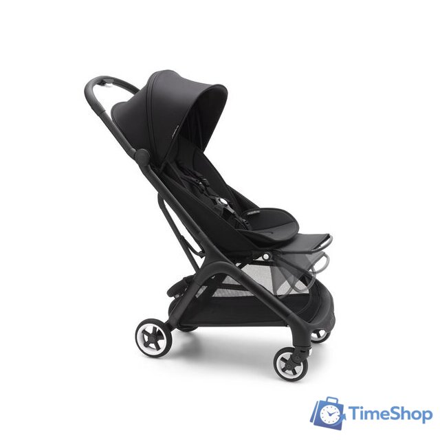 Коляска прогулочная «книга» Bugaboo Butterfly (black/midnight black) - Изображение №5 — Интернет-магазин Time-Shop