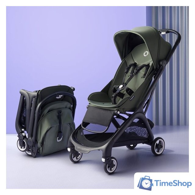 Коляска прогулочная «книга» Bugaboo Butterfly (black/midnight black) - Изображение №11 — Интернет-магазин Time-Shop