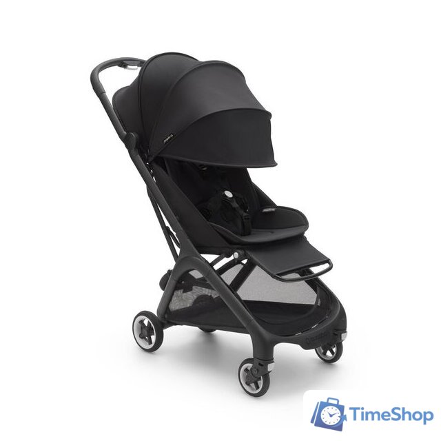Коляска прогулочная «книга» Bugaboo Butterfly (black/midnight black) - Изображение №4 — Интернет-магазин Time-Shop