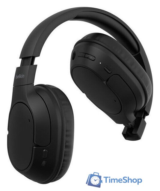 Наушники Belkin SoundForm Surround Wireless (черный) - Изображение №4 — Интернет-магазин Time-Shop