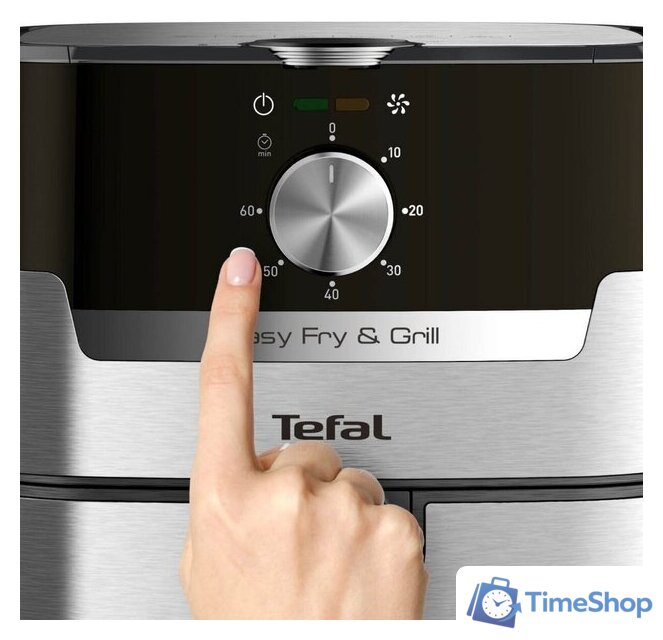 Аэрогриль (аэрофритюрница) Tefal EY501D15 - Изображение №4 — Интернет-магазин Time-Shop