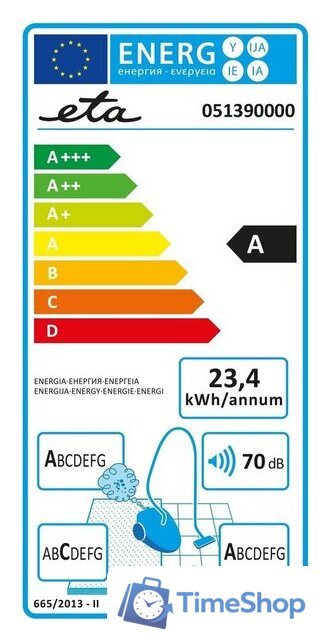 Пылесос ETA Salvet 0513 90000 - Изображение №15 — Интернет-магазин Time-Shop