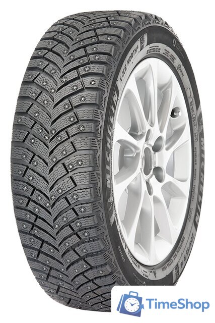 Зимние шины Michelin X-Ice North 4 215/55R17 98T (шипы) - Изображение №1 — Интернет-магазин Time-Shop