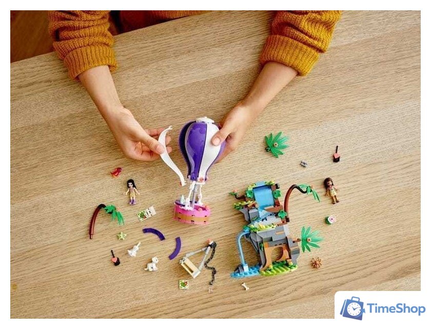 Конструктор LEGO Friends 41423 Джунгли: спасение тигра на воздушном шаре - Изображение №9 — Интернет-магазин Time-Shop