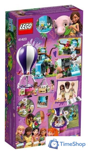 Конструктор LEGO Friends 41423 Джунгли: спасение тигра на воздушном шаре - Изображение №2 — Интернет-магазин Time-Shop
