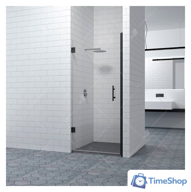 Душевая дверь RGW HO-011B 90 (черный/прозрачное стекло) - Изображение №3 — Интернет-магазин Time-Shop