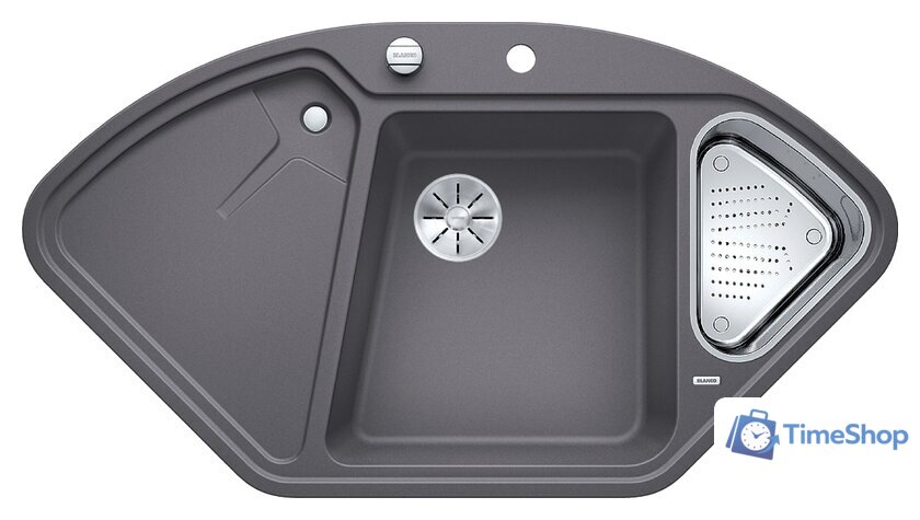 Кухонная мойка Blanco Delta II (темная скала) - Изображение №1 — Интернет-магазин Time-Shop