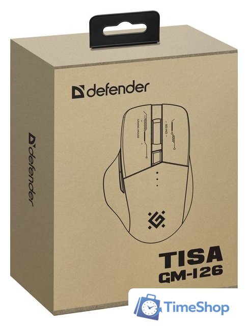 Игровая мышь Defender Tisa GM-126 - Изображение №6 — Интернет-магазин Time-Shop