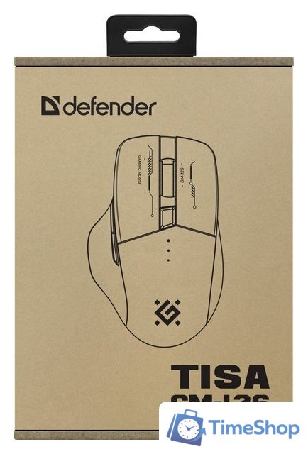 Игровая мышь Defender Tisa GM-126 - Изображение №7 — Интернет-магазин Time-Shop