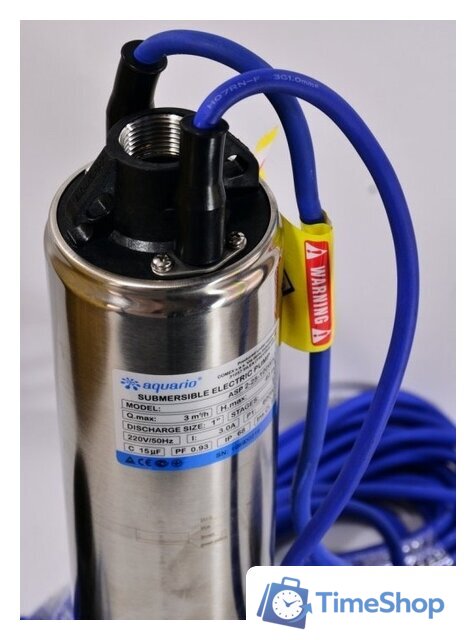 Колодезный насос Aquario ASP3-35-100WA - Изображение №6 — Интернет-магазин Time-Shop