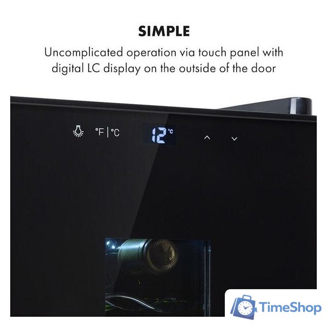 Винный шкаф Klarstein Bellevin 8 Uno - Изображение №3 — Интернет-магазин Time-Shop