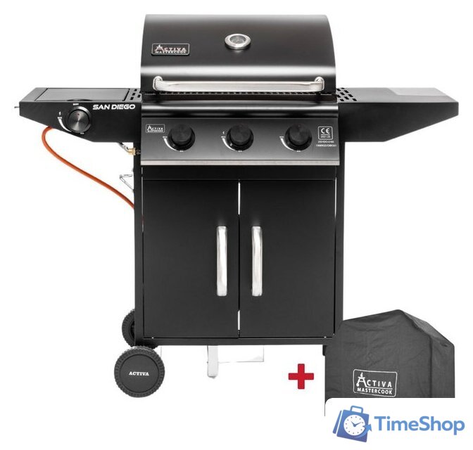 Газовый гриль для дачи Activa Mastercook 19689GD - Изображение №1 — Интернет-магазин Time-Shop