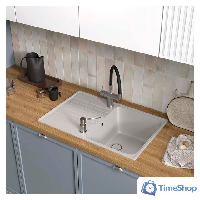 Кухонная мойка Reflexion Bolero RF0574GR - Изображение №1 — Интернет-магазин Time-Shop