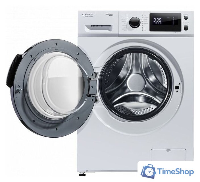 Стиральная машина MAUNFELD MFWM1586WH - Изображение №2 — Интернет-магазин Time-Shop