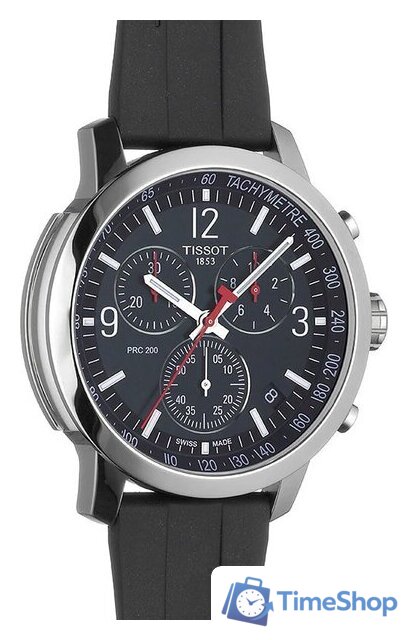 Наручные часы Tissot Prc 200 Chronograph T114.417.17.057.00 - Изображение №11 — Интернет-магазин Time-Shop