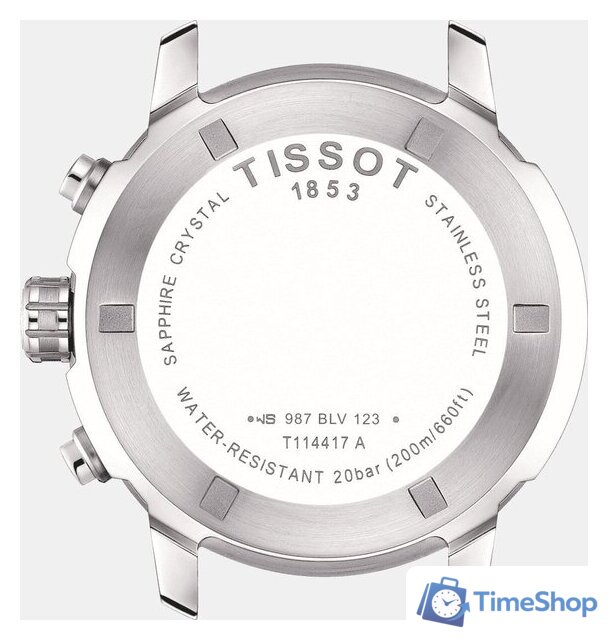 Наручные часы Tissot Prc 200 Chronograph T114.417.17.057.00 - Изображение №3 — Интернет-магазин Time-Shop