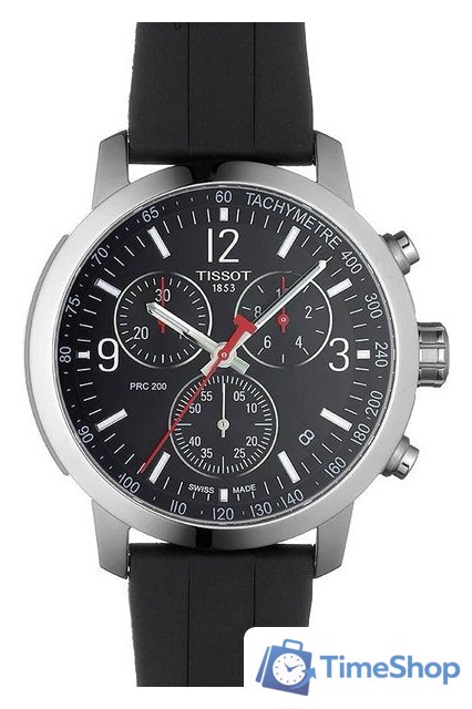 Наручные часы Tissot Prc 200 Chronograph T114.417.17.057.00 - Изображение №5 — Интернет-магазин Time-Shop