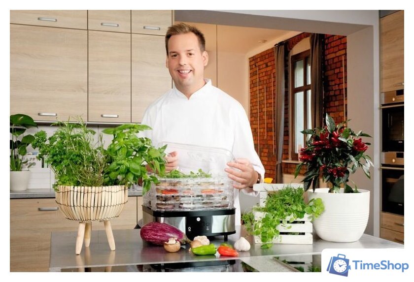 Сушилка для овощей и фруктов Eldom SG500 Elin - Изображение №3 — Интернет-магазин Time-Shop