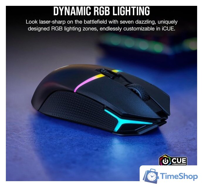 Игровая мышь Corsair Nightsabre Wireless RGB - Изображение №8 — Интернет-магазин Time-Shop