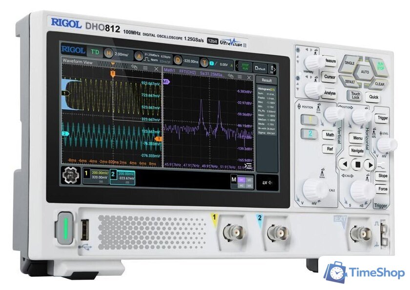 Осциллограф Rigol DHO812 - Изображение №1 — Интернет-магазин Time-Shop