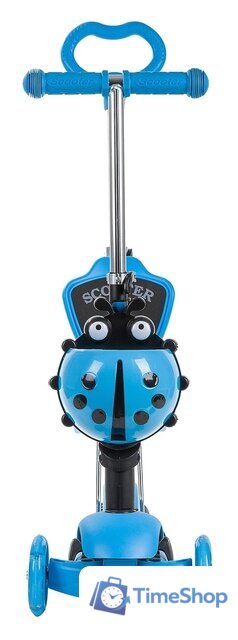 Трехколесный самокат Novatrack Saddle Pro 2019 120SB.DISCOKIDS.RD9 (красный) - Изображение №2 — Интернет-магазин Time-Shop