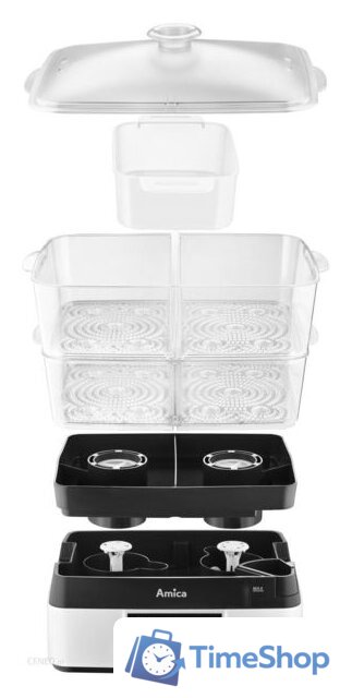 Пароварка Amica PT 4011 - Изображение №4 — Интернет-магазин Time-Shop