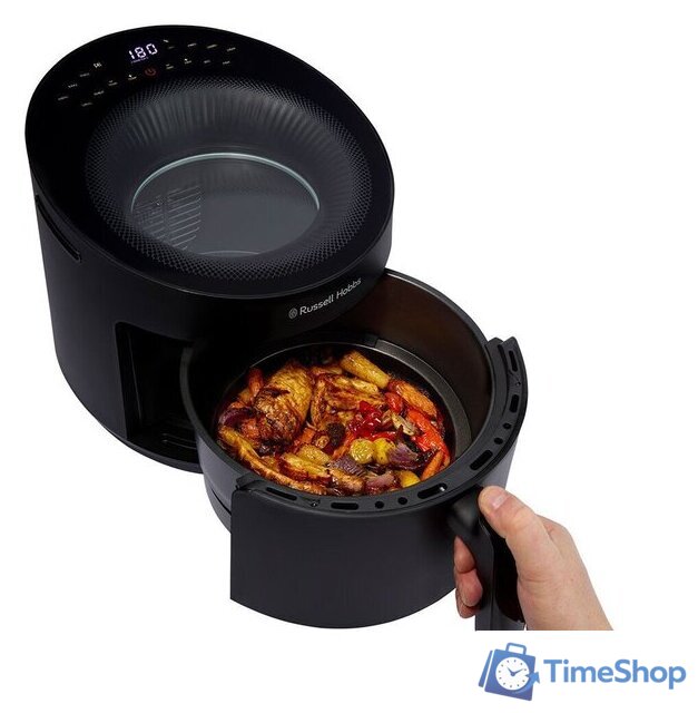 Аэрогриль (аэрофритюрница) Russell Hobbs Satisfry Panoramic 27420-56 - Изображение №3 — Интернет-магазин Time-Shop