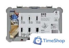 Набор фрез Bosch 2.607.017.467 - Изображение №2 — Интернет-магазин Time-Shop