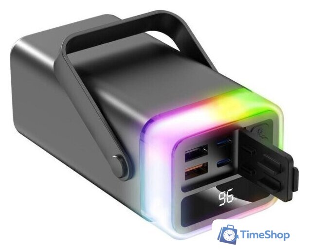 Внешний аккумулятор TFN Apollo RGB 22.5W 40000mAh (серый) - Изображение №2 — Интернет-магазин Time-Shop