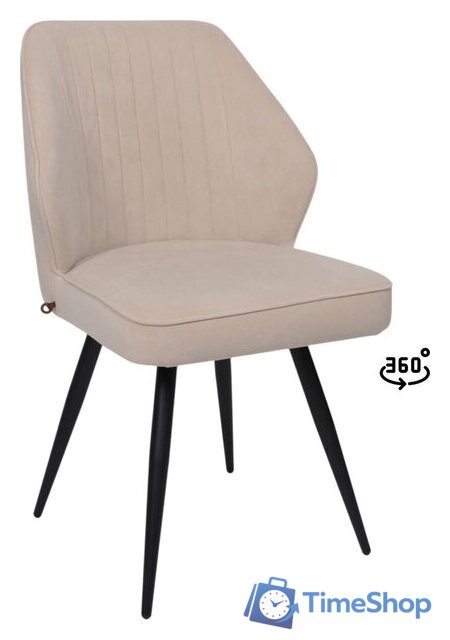 Стул Мамадома Michael-R1 360 (b03 Cream Lux/черный) - Изображение №1 — Интернет-магазин Time-Shop