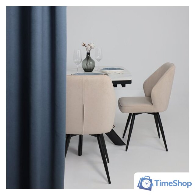 Стул Мамадома Michael-R1 360 (b03 Cream Lux/черный) - Изображение №3 — Интернет-магазин Time-Shop