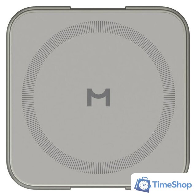 Беспроводное зарядное Magssory Fold Pro 3 в 1 WCH063 (титановый) - Изображение №6 — Интернет-магазин Time-Shop