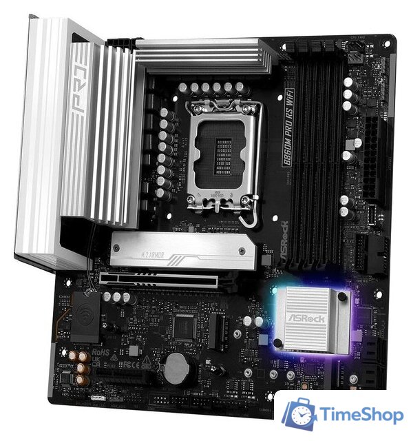 Материнская плата ASRock B860M Pro RS WiFi - Изображение №4 — Интернет-магазин Time-Shop