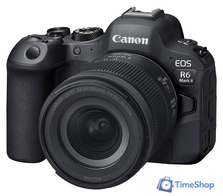 Беззеркальный фотоаппарат Canon EOS R6 Mark II Kit RF 24-105mm f/4-7.1 IS STM - Изображение №1 — Интернет-магазин Time-Shop