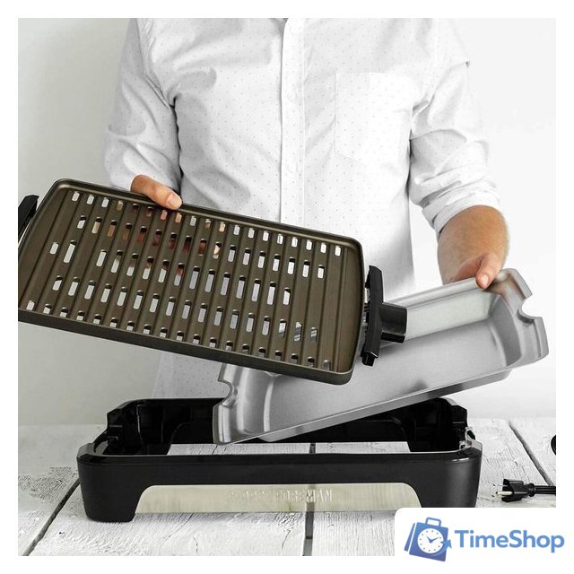 Электрогриль George Foreman 25850-56 - Изображение №4 — Интернет-магазин Time-Shop