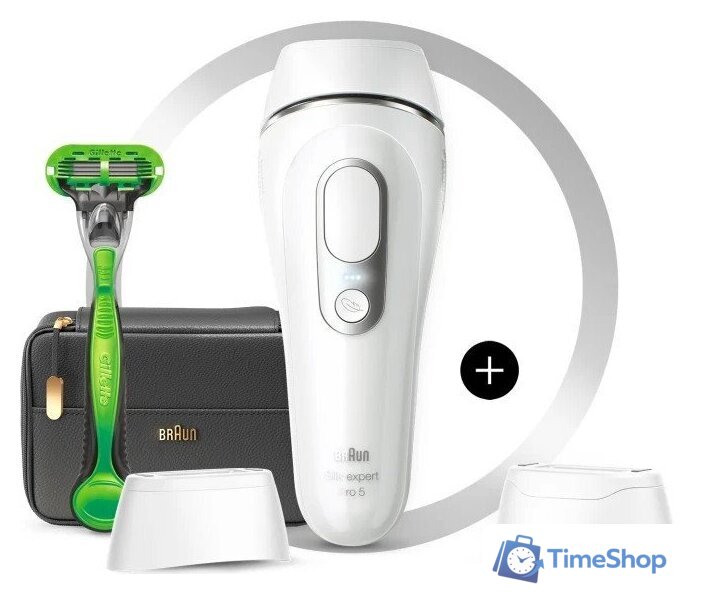 Фотоэпилятор Braun Silk-expert Pro 5 PL5145 - Изображение №1 — Интернет-магазин Time-Shop