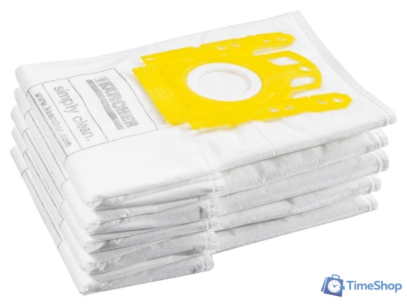 Комплект одноразовых мешков Karcher 6.904-329.0 - Изображение №1 — Интернет-магазин Time-Shop