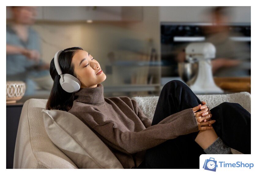 Наушники Sony WH-1000XM5 (серый) - Изображение №8 — Интернет-магазин Time-Shop