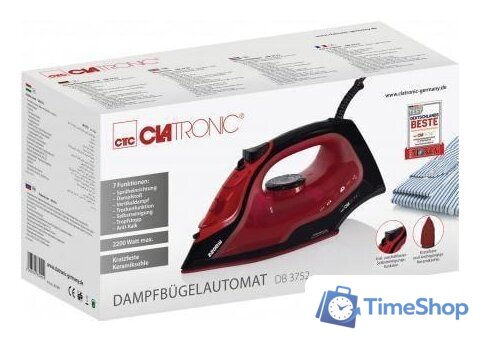 Утюг Clatronic DB 3752 - Изображение №6 — Интернет-магазин Time-Shop