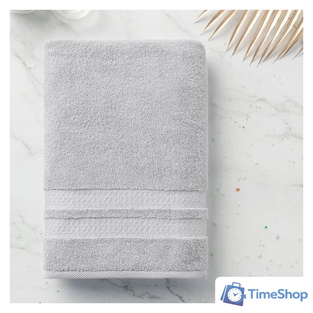 Набор полотенец Verossa МХ50 Reticolo 08 НПК044 746413 (холодный серый) - Изображение №4 — Интернет-магазин Time-Shop