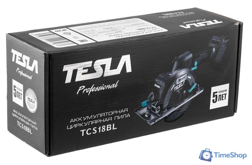 Дисковая (циркулярная) пила Tesla TCS18BL (без АКБ) - Изображение №16 — Интернет-магазин Time-Shop