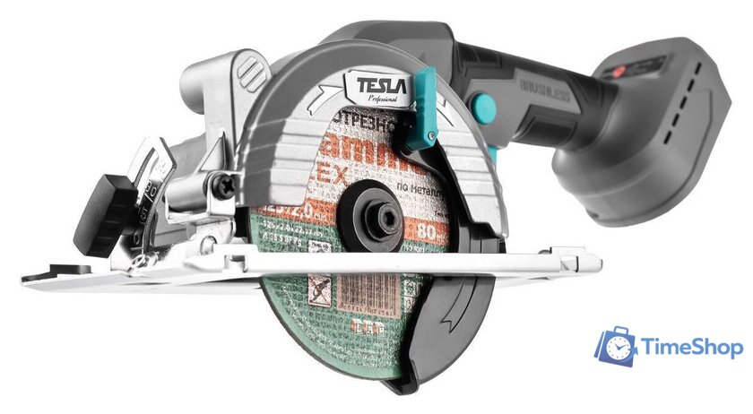 Дисковая (циркулярная) пила Tesla TCS18BL (без АКБ) - Изображение №4 — Интернет-магазин Time-Shop
