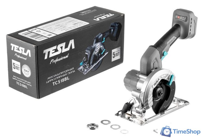 Дисковая (циркулярная) пила Tesla TCS18BL (без АКБ) - Изображение №14 — Интернет-магазин Time-Shop