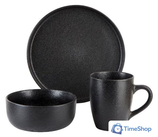 Столовый сервиз Nouvelle Black Stone 0540165 - Изображение №1 — Интернет-магазин Time-Shop