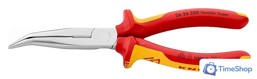 Круглогубцы Knipex 26 26 200 - Изображение №1 — Интернет-магазин Time-Shop